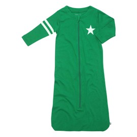 Babysoy Unisex Long Sleeve Baby & Toddler Sleep Sack - Infant Wearable Blanket, Sleeping Bag for Babies, Breathable Baby Sleeper - Newborn Baby Essentials - Cotton Blend - 0-6 Months - Forest