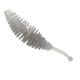 Trout Master Incy Grub 6 cm 6 Rubber Jigs, Colour: Salt & Pepper