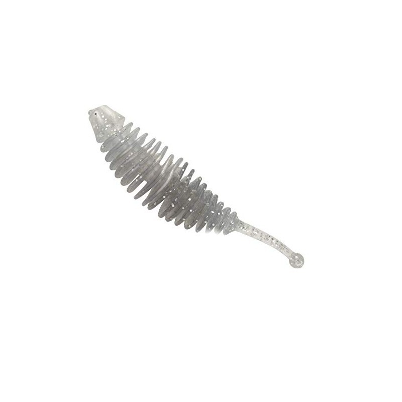 Trout Master Incy Grub 6 cm 6 Rubber Jigs, Colour: