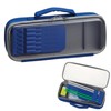 Raymei Fujii FSB1268K Pen Case, Top Liner, Clear, Navy