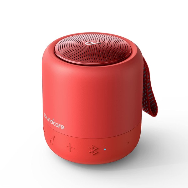 soundcore Anker Mini 3, Bluetooth-Lautsprecher mit BassUp und PartyCast Technologie,