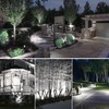 CREPOW Solar Spot Lights Outdoor, Solar Landscape Spotlights IP65 Waterproof