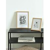 nielsen Skava Wooden Black Photo Frame with Mount 5x7 in