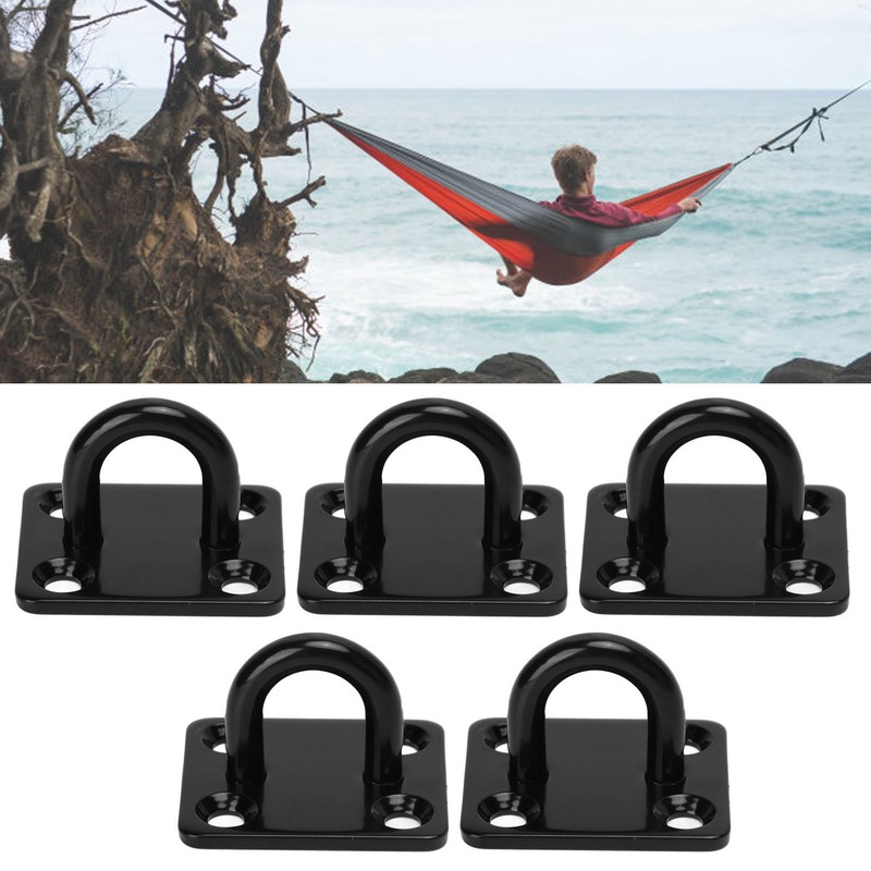 5Pcs Thickened Stainless Steel Ceiling Hook Reinforced Load Bearing Door