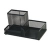 DOITOOL Metal Mesh Desk Organizer Compartment Storage Case for Office