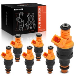 A-Premium Fuel Injectors Set of 6 Compatible with Dodge Grand Caravan, Caravan, Daytona, Dynasty, Shadow, Spirit & Chrysler Daytona, Grand Voyager, LeBaron, Voyager & Plymouth Acclaim, Voyager, 3.0L