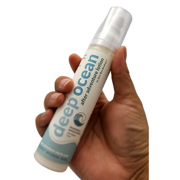 Best Bee Brothers Deep Ocean After Adventure Lotion with Palmarosa