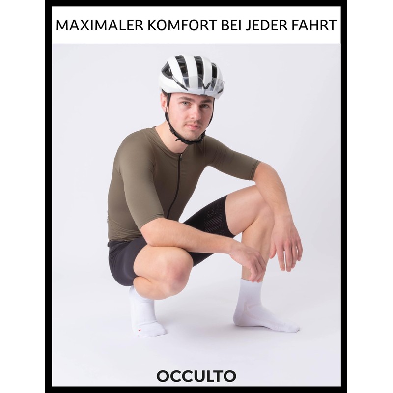 Occulto Men's & Women's Short Road Cycling Socks Pack of