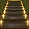 Solpex Solar Deck Lights 12 Pack Waterproof for Outdoor Stairs,