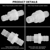 M METERXITY 3-Pack One Way Check Valve, 3/8" Plastic Ozone