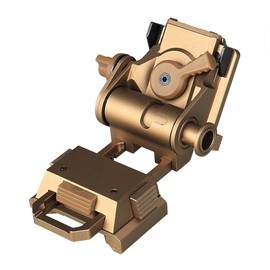 MIRAGETARGET L4 G24 Rhino Mount PVS 14 NVG Helmet Mount Night Vision Goggles Mount Compatible with All Models of PVS 15/PVS 18/PVS 14/PVS 7(TAN)