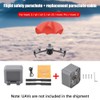 Flight Safety Protection Accessories Automatic Flight Safety Parachute Replacement Parachute
