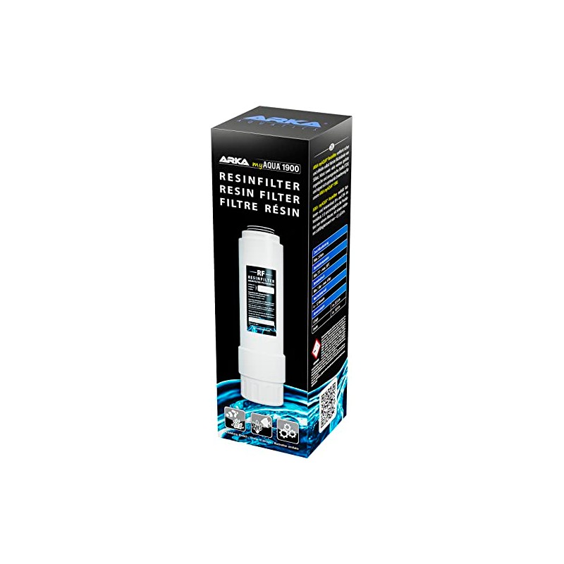 ARKA myAqua 1900 Resin Filter - High Performance Pure Water