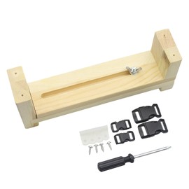 Young Wolf Wooden Paracord Jig Bracelet Maker Parachute Cord Wristband Knitting Tool 22 * 8.5cm