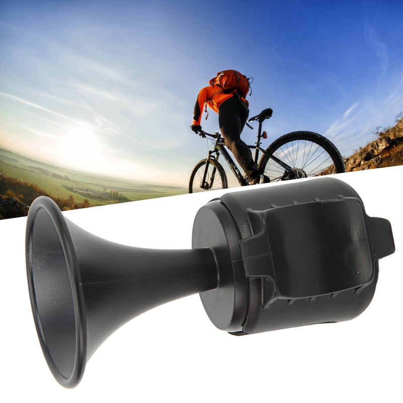 Electric Bike Horn USB Charging 120dB Anti Aging ABS PC