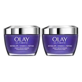 Olay Retinol 24 Crema Hidratante de Noche 2 Pack Piel Seca Reparación Intensa