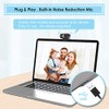 ToLuLu 1080P cámara Web con micrófono Cámara Web HD con