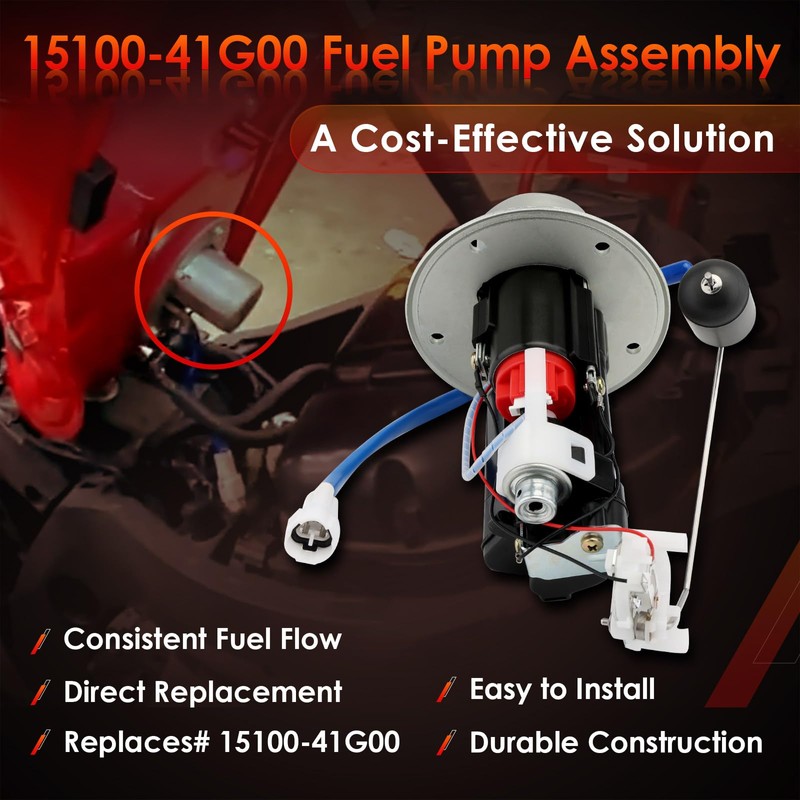 Fuel Pump Assembly 3 Pin, Compatible With 2005-2006 Suzuki GSXR-1000,