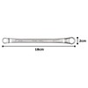 TONE MB45-1214 Long Glasses Wrench (45°) 3/8 x 7/16 inch