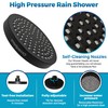 High Pressure Shower Head - Anti-Clogging Silicone Nozzles - 2.5