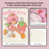Strawberry Shortcake Toddler Girls Square Neck T-Shirt and Skirt Outfit