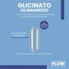 Glicinato De Magnesio 90 Cápsulas De 500 Mg Flow