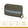 OneTigris Service Dog Vest Harness Saddle Bag Backpack Pouch, Emotional
