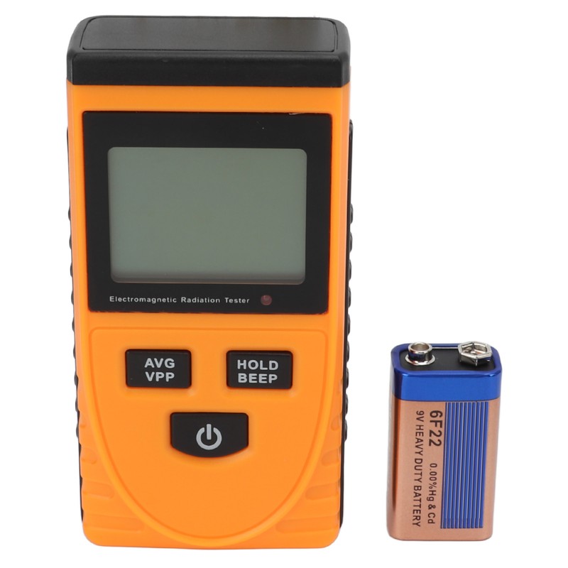 Radiation Detector Accurate Alarm Function LCD Display Handheld Electromagnetic Radiation