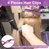 23 Pieces Hair Parting Tools Set, Magnetic Wrist Pin Holder
