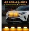 LED Grille Lights for 2019-2024 Toyota RAV4 Front Grill Light