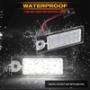 POPMOTORZ LED Number Plate Light, 2 Pieces Number Plate Light