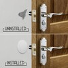 4 Pack Large Silicone Wall Door Stoppers – 3.15 Inch