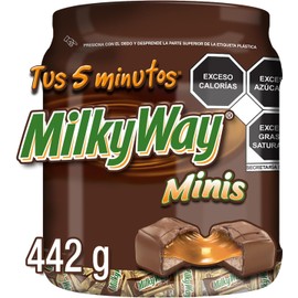 Milky Way chocolate mini 52 piezas, 442g