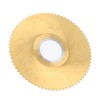 Circular Saw Blade 72 Teeth Ti Plated High Speed Steel