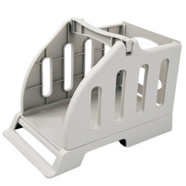 Nivofu Label Holder, Small Label Stand for Thermal Label Printer, Label Winder, Printer Roll Stand, Mobile Thermal Label Holder, Accessories for Desktop Label Printer, White