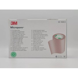Micropore Surgical Tape Tan | Hypoallergenic Medical Tape for Gentle & Secure Fixation (5)