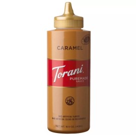 Torani 🟠 New Torani Puremade Caramel Mocha Milkshakes Ice Cream Topping Sauce 16.5oz
