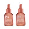 ITK Skincare 2-Part Face Serum Set for Brightening Skin, Correcting