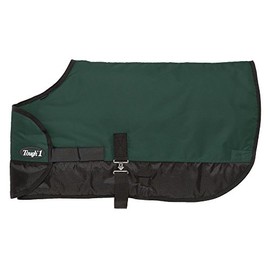Tough 1 600D Waterproof Poly Adjustable Foal Blanket, Hunter Green, Medium