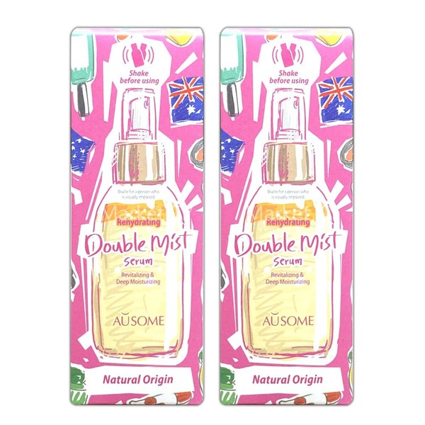O’Some Rehydrating Double Mist 120ml x 2 Crew / 오우썸