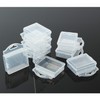 Hanging Plastic Case for Small Item & Screw Storage 8-piece set 4ea