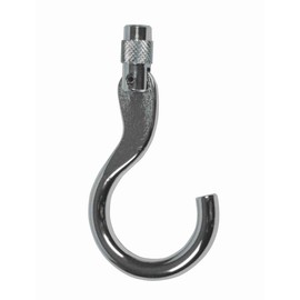 Shimpo FG-M6HK Steel Hook, M6 Thread, 110lbs Capacity, For FGE-X, FGV-X and FGV-XY Force Gauge