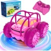 MaxTronic Direct Charge Remote Controlled Car with LED Light, Pink
