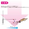 DUEL Easy Fall ↓ (Slow Sinking) No. 2.5 Luminous Red