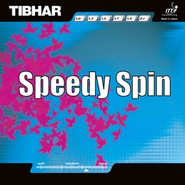 Tibhar Rubber Speedy Spin, red