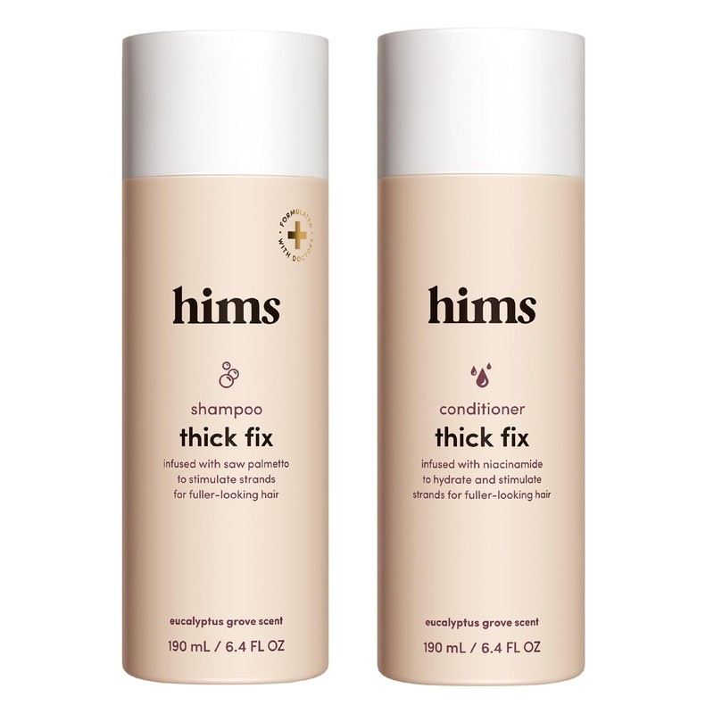 Hims Thick Fix Champú y acondicionador Set para hombres Engrosamiento,