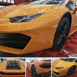 Arespark Clear Vinyl Wrap, Transparent Vinyl Roll Car Paint Protective Flim, Self Adhesive Flim for Car Motorcycle Interior Exterior, Protect from Pets Scratches 1x10ft