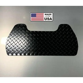 PBR PRODUCTS YAMAHA GOLF CART-DIAMOND PLATE BAGWELL PLATE  G14 G16 G19 & G22 BLACK Made USA