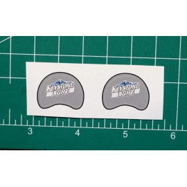 Keystone Light Beer Football Gumball Helmets Custom DIECUT *DECAL SHEET ONLY*