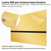 LALAGO 4 Pezzi Pannelli per Incisione Laser 30x20cm 1,3mm, Doppio